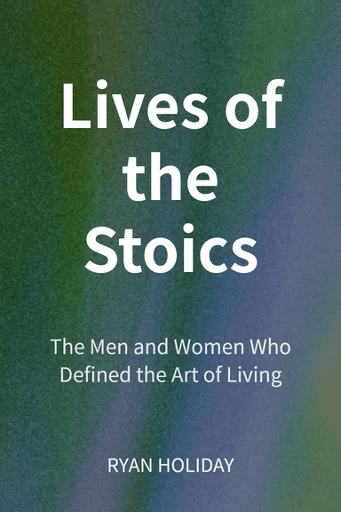 Lives of the Stoics cover