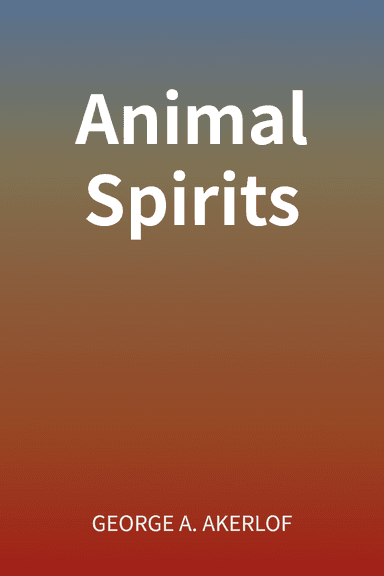 Animal Spirits cover