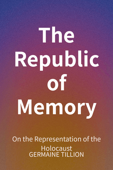 The Republic of Memory cover