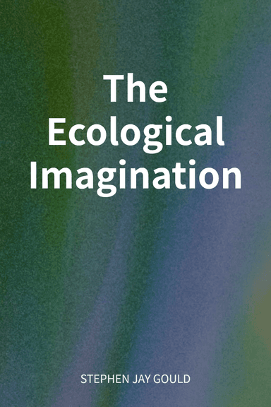 The Ecological Imagination cover