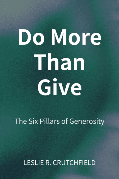 Do More Than Give cover