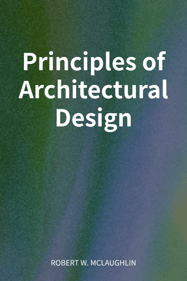 Principles of Architectural Design cover