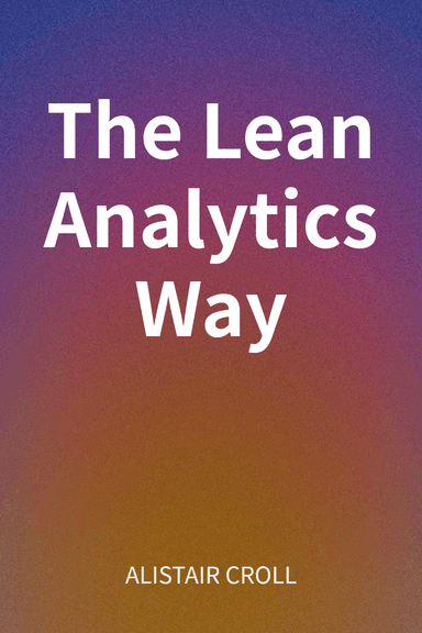 The Lean Analytics Way cover