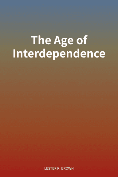 The Age of Interdependence cover