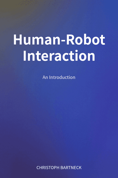 Human-Robot Interaction cover