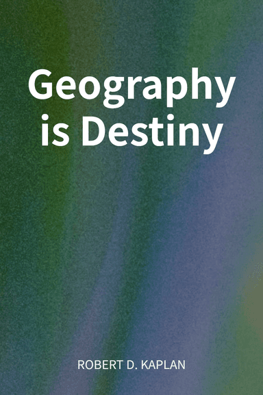 Geography is Destiny cover