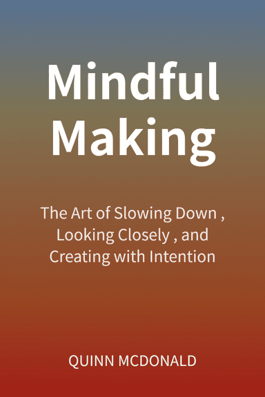 Mindful Making cover