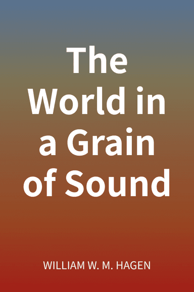 The World in a Grain of Sound cover