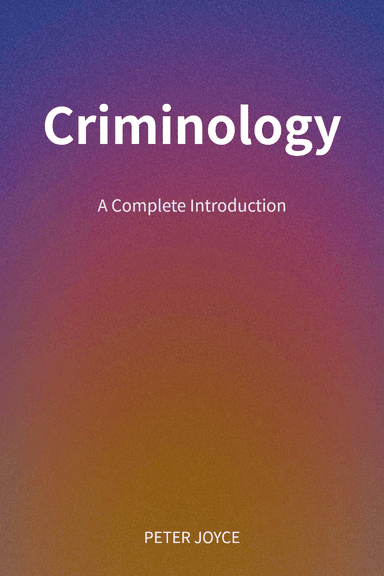 Criminology cover