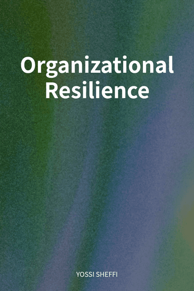Organizational Resilience cover