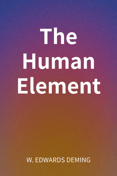 The Human Element cover