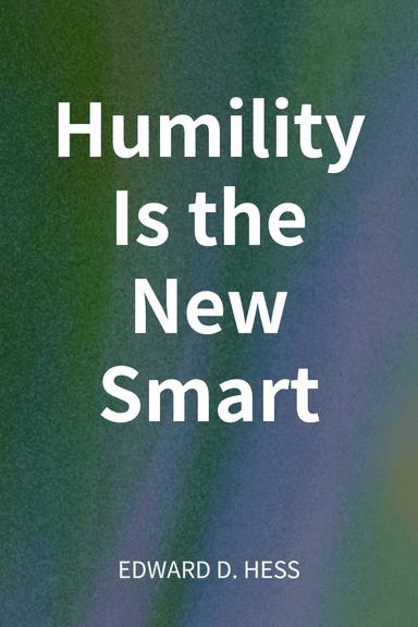 Humility Is the New Smart cover