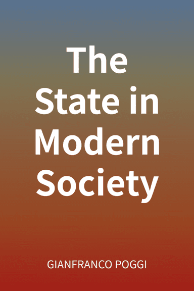 The State in Modern Society cover