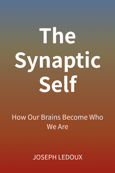 The Synaptic Self cover