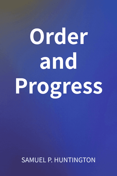 Order and Progress cover