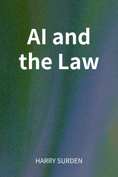 AI and the Law cover