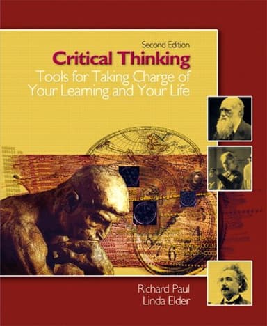 Critical thinking cover