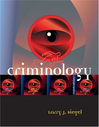 Criminology cover