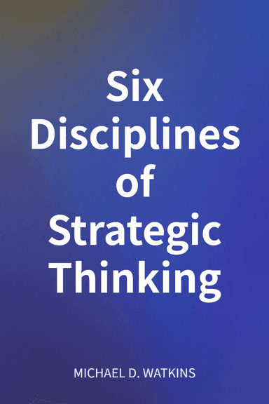 Six Disciplines of Strategic Thinking cover