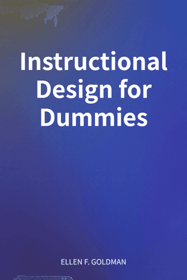 Instructional Design for Dummies cover