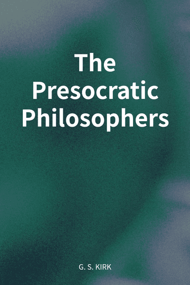 The Presocratic Philosophers cover