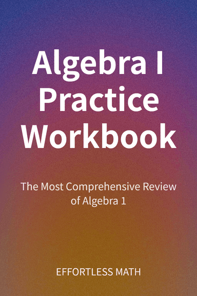Algebra I Practice Workbook cover
