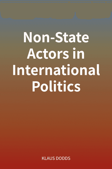 Non-State Actors in International Politics cover