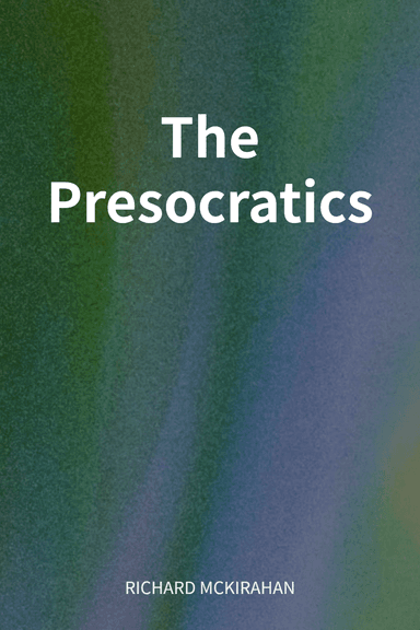 The Presocratics cover