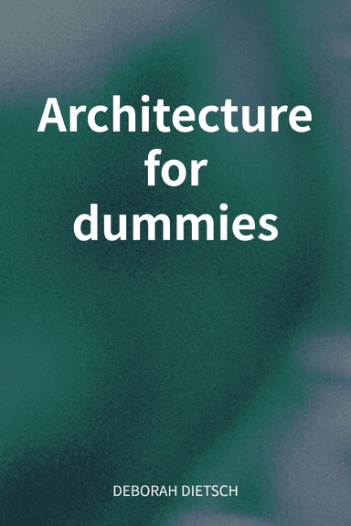 Architecture for dummies cover