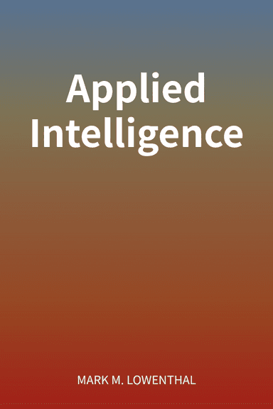 Applied Intelligence cover