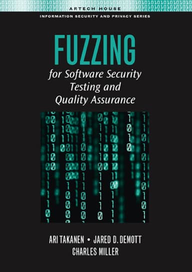 Fuzzing for software security testing and quality assurance cover