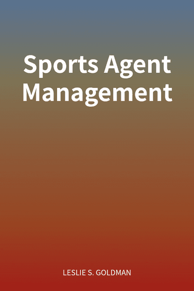 Sports Agent Management cover