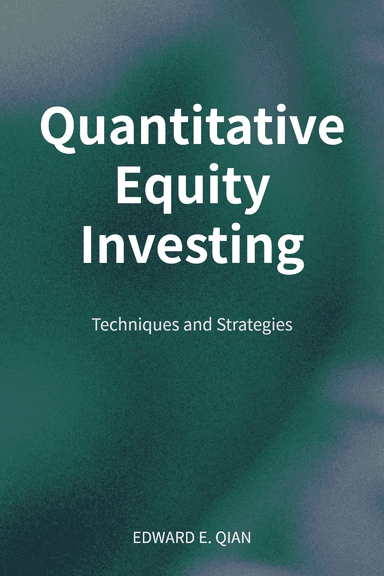 Quantitative Equity Investing cover