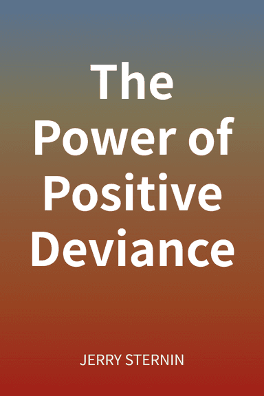 The Power of Positive Deviance cover