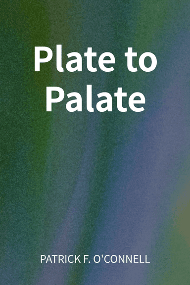 Plate to Palate cover
