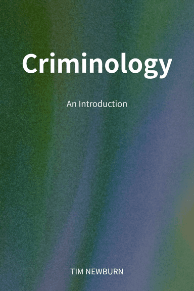 Criminology cover