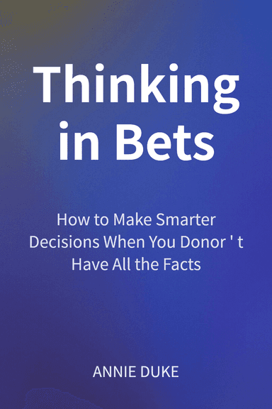 Thinking in Bets cover
