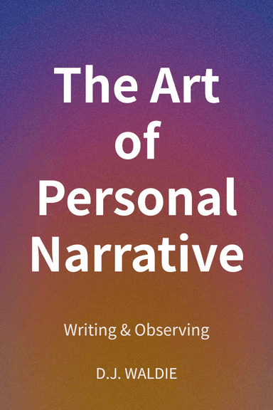 The Art of Personal Narrative cover