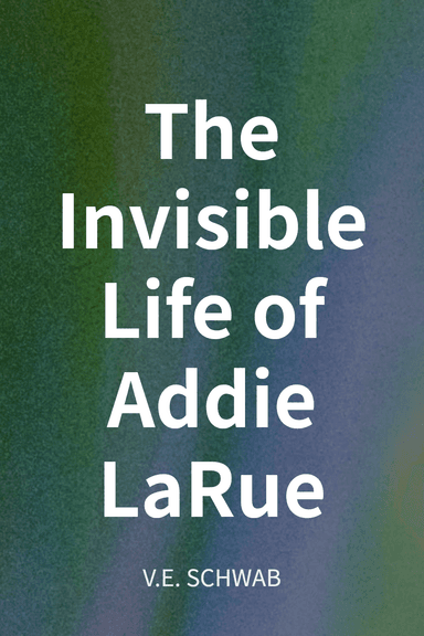 The Invisible Life of Addie LaRue cover