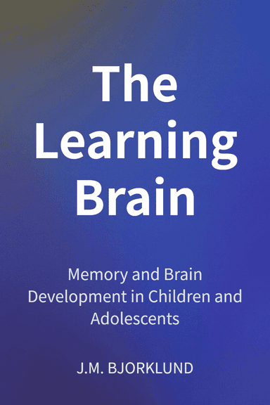 The Learning Brain cover