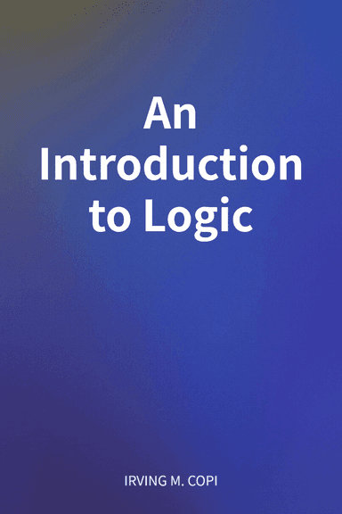An Introduction to Logic cover