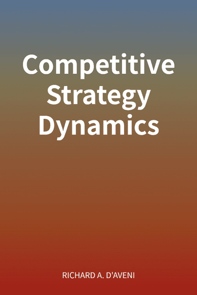 Competitive Strategy Dynamics cover