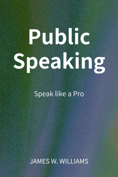 Public Speaking cover