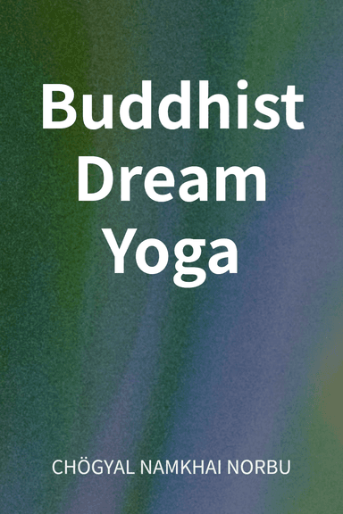 Buddhist Dream Yoga cover