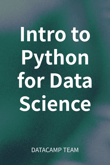 Intro to Python for Data Science cover