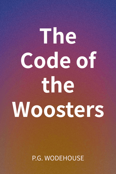 The Code of the Woosters cover