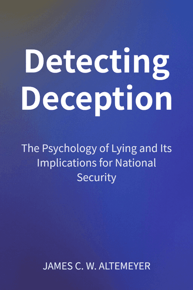 Detecting Deception cover