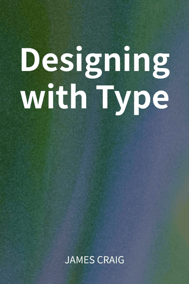 Designing with Type cover