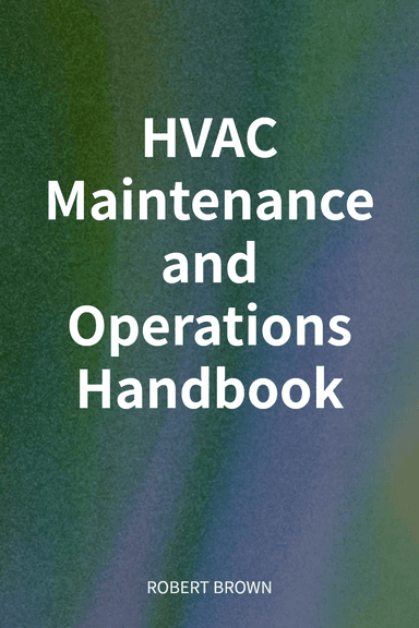 HVAC Maintenance and Operations Handbook cover