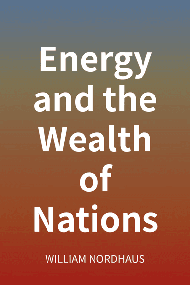 Energy and the Wealth of Nations cover
